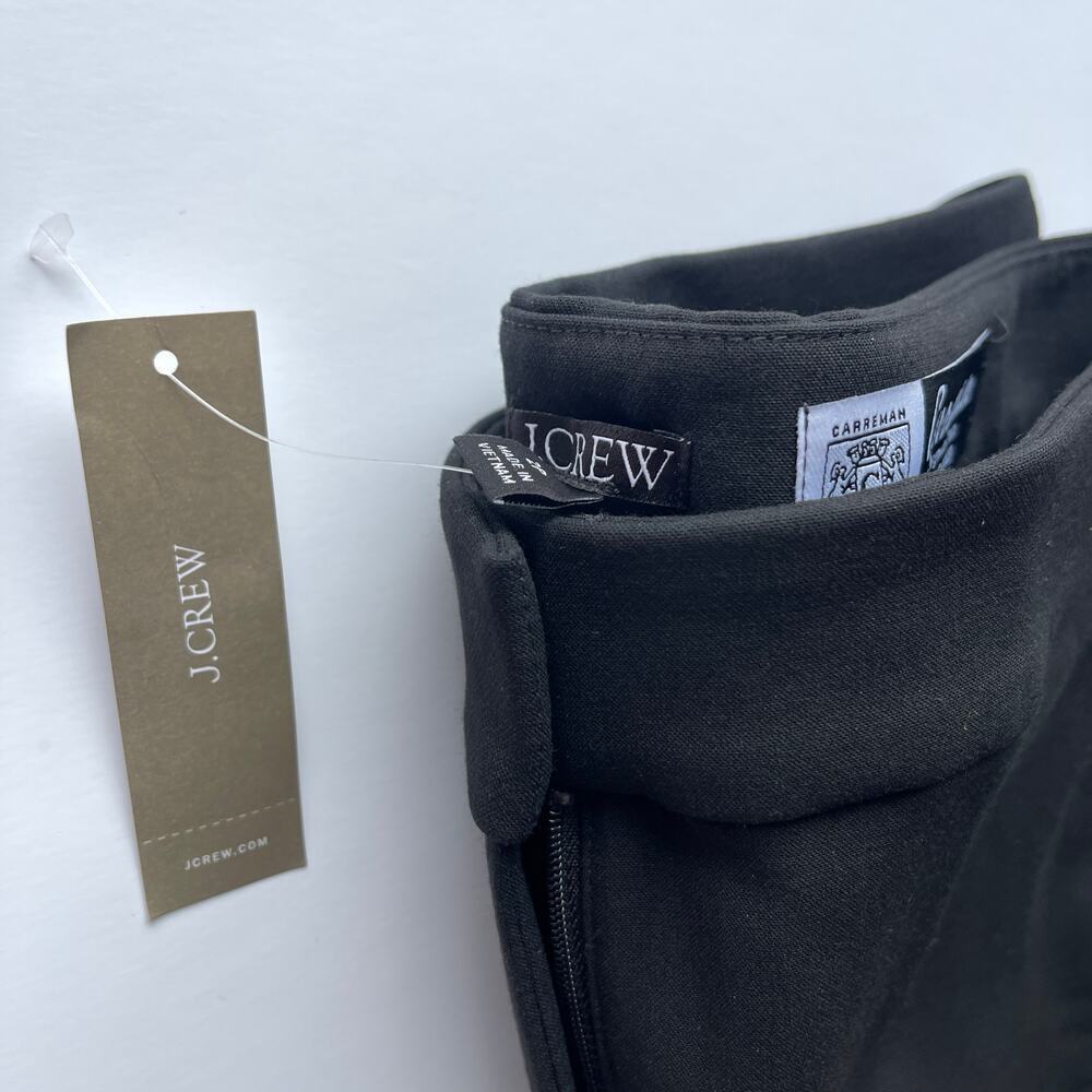 J.Crew Petite Slim Tapered Pant in Four Season Stretch Black Size 2P NWT - Picture 6 of 7